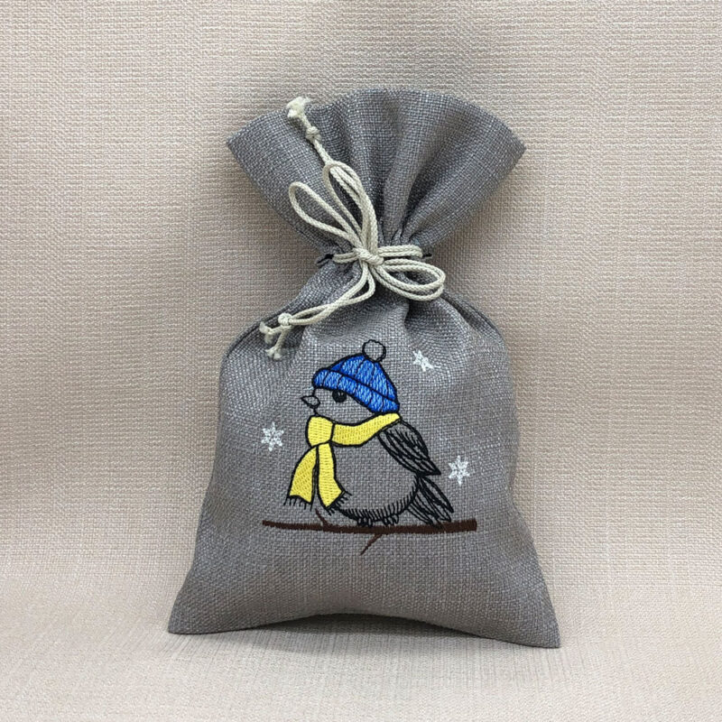 новорічний мішечок для подарунка