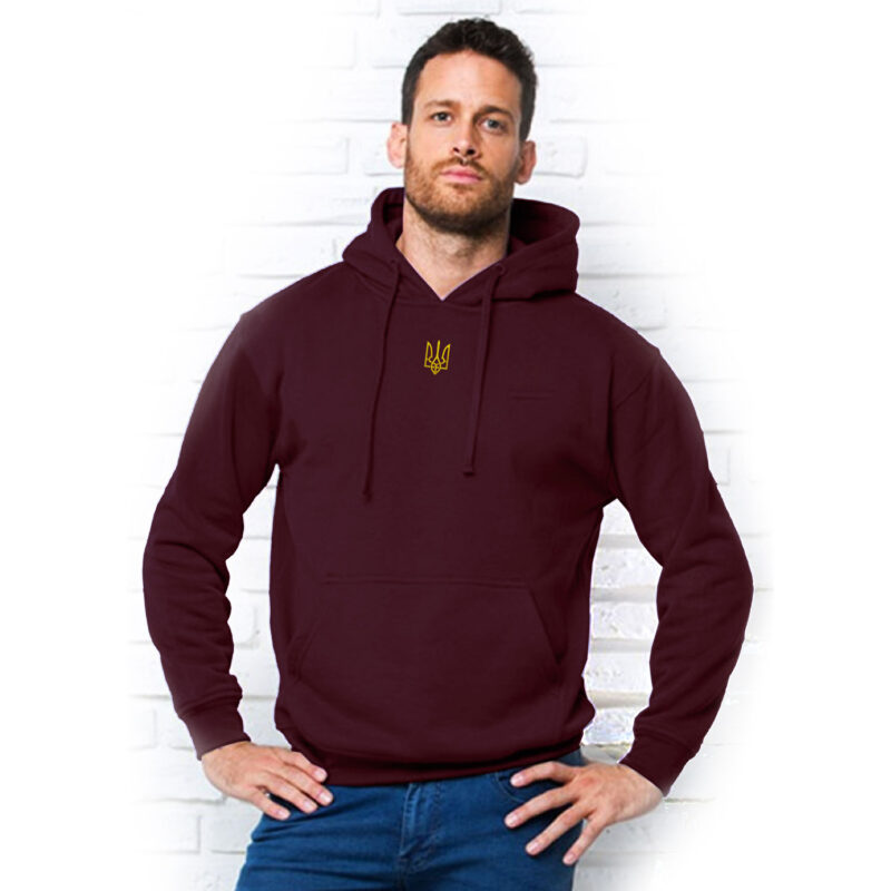 Патріотичне Худі з вишитим Тризубом